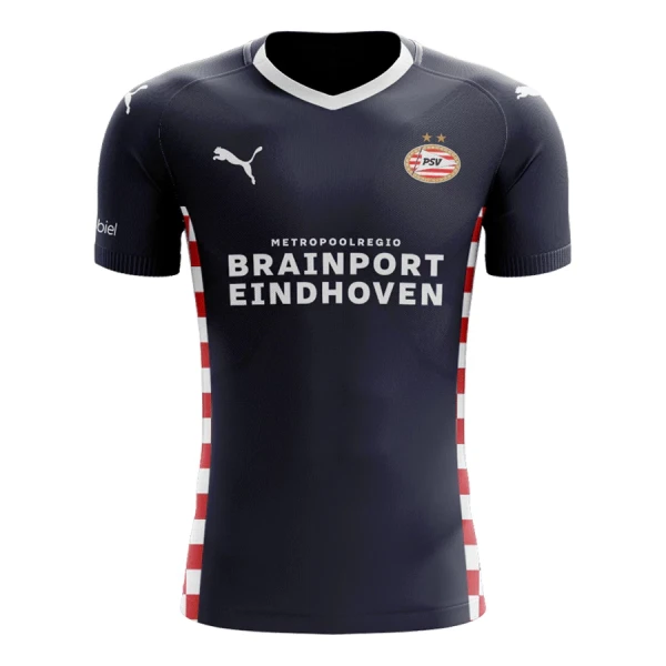 Maillot PSV Eindhoven Lang 10 Homme Extérieur 2025-26