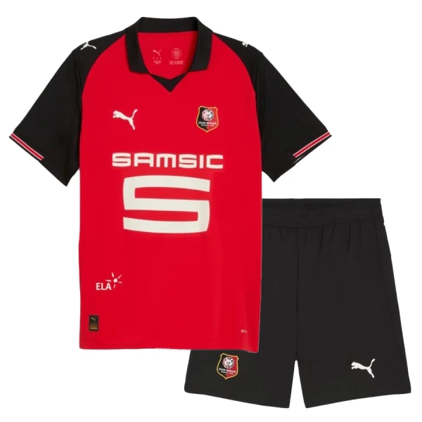 Maillot Stade Rennais Enfant Domicile 2025-26 Maillot Stade Rennais Enfant Domicile 2025-26