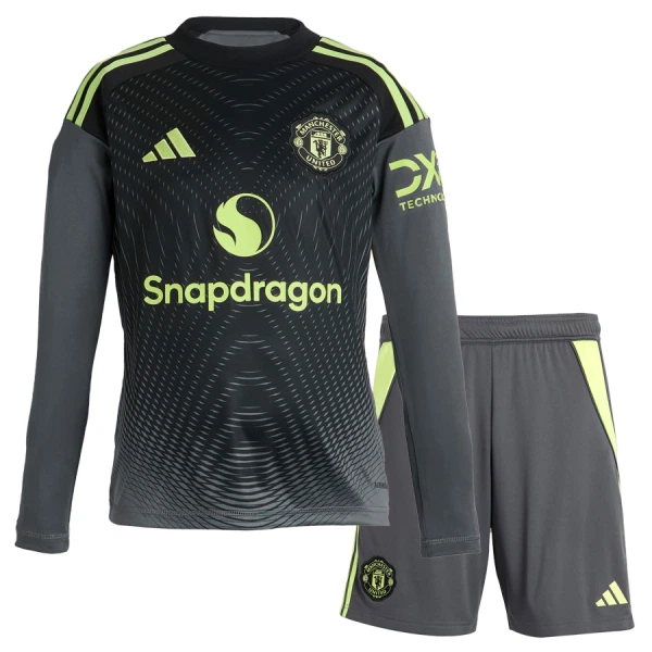 Maillot Gardien Manchester United Enfant Domicile 2025-26 Manches Longues Maillot Gardien Manchester United Enfant Domicile 2025-26 Manches Longues