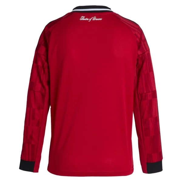 Maillot Manches Longues Manchester United Homme Domicile 2025-26