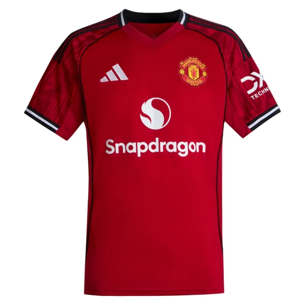 Maillot Manchester United Bruno Fernandes 8 Enfant Domicile 2025-26