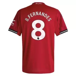 Maillot Manchester United Bruno Fernandes 8 Homme Domicile 2025-26 Maillot Manchester United Bruno Fernandes 8 Homme Domicile 2025-26