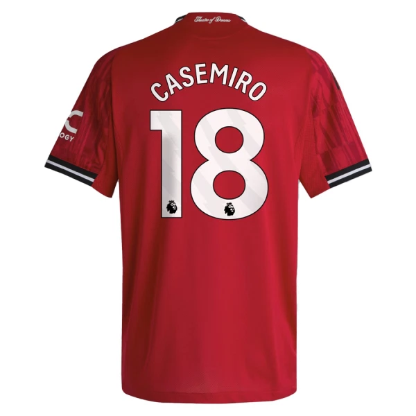 Maillot Manchester United Casemiro 18 Homme Domicile 2025-26 Maillot Manchester United Casemiro 18 Homme Domicile 2025-26