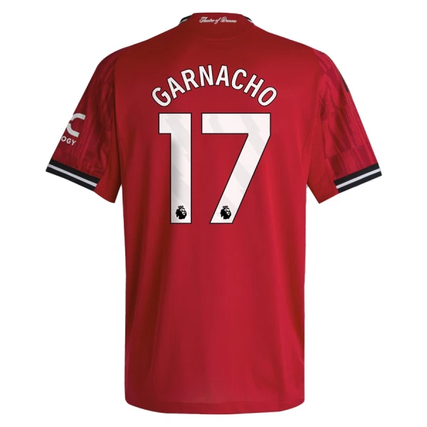 Maillot Manchester United Garnacho 17 Enfant Domicile 2025-26