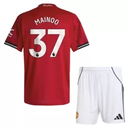Maillot Manchester United Mainoo 37 Enfant Domicile 2025-26 Maillot Manchester United Mainoo 37 Enfant Domicile 2025-26