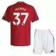 Maillot Manchester United Mainoo 37 Enfant Domicile 2025-26 Maillot Manchester United Mainoo 37 Enfant Domicile 2025-26