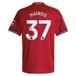 Maillot Manchester United Mainoo 37 Homme Domicile 2025-26