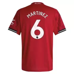 Maillot Manchester United Martinez 6 Homme Domicile 2025-26 Maillot Manchester United Martinez 6 Homme Domicile 2025-26