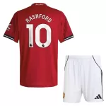 Maillot Manchester United Rashford 10 Enfant Domicile 2025-26