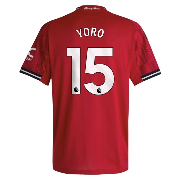 Maillot Manchester United Yoro 15 Enfant Domicile 2025-26