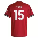 Maillot Manchester United Yoro 15 Homme Domicile 2025-26