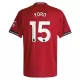 Maillot Manchester United Yoro 15 Homme Domicile 2025-26 Maillot Manchester United Yoro 15 Homme Domicile 2025-26