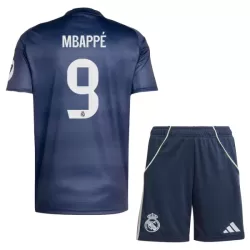 Maillot Real Madrid Mbappé 9 Enfant Extérieur 2025-26 Maillot Real Madrid Mbappé 9 Enfant Extérieur 2025-26