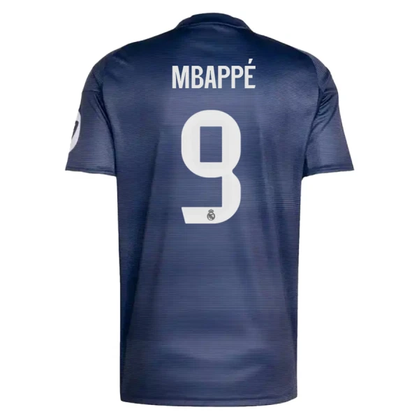 Maillot Real Madrid Mbappé 9 Enfant Extérieur 2025-26