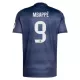 Maillot Real Madrid Mbappé 9 Enfant Extérieur 2025-26