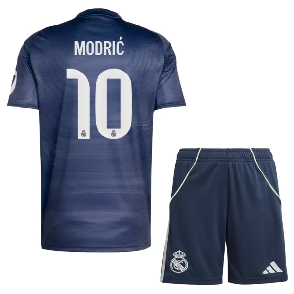 Maillot Real Madrid Modrić 10 Enfant Extérieur 2025-26 Maillot Real Madrid Modrić 10 Enfant Extérieur 2025-26