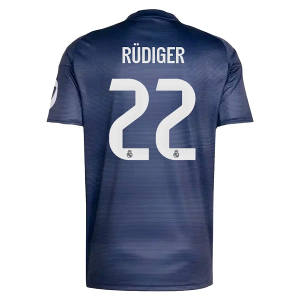 Maillot Real Madrid Rudiger 22 Homme Extérieur 2025-26 Maillot Real Madrid Rudiger 22 Homme Extérieur 2025-26