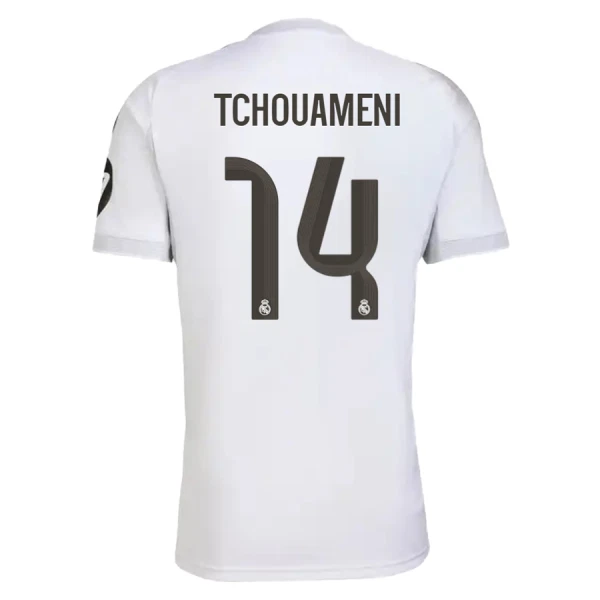 Maillot Real Madrid Tchouameni 14 Homme Domicile 2025-26 Maillot Real Madrid Tchouameni 14 Homme Domicile 2025-26