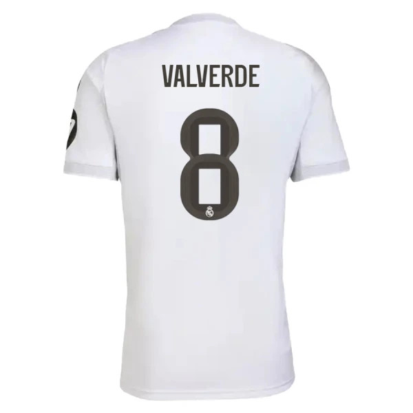 Maillot Real Madrid Valverde 8 Homme Domicile 2025-26 Maillot Real Madrid Valverde 8 Homme Domicile 2025-26