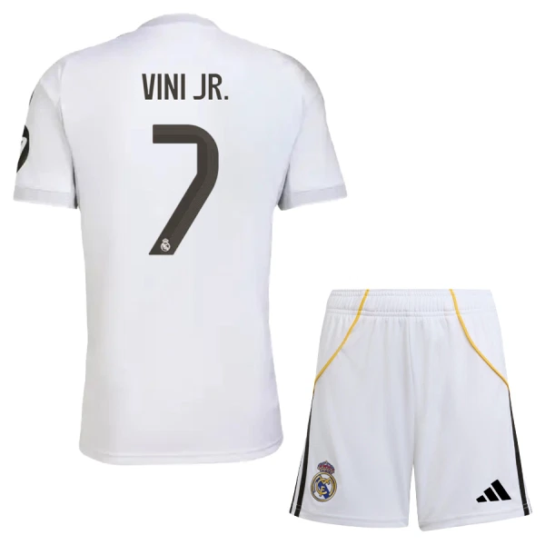Maillot Real Madrid Vini JR 7 Enfant Domicile 2025-26 Maillot Real Madrid Vini JR 7 Enfant Domicile 2025-26