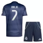 Maillot Real Madrid Vini JR 7 Enfant Extérieur 2025-26