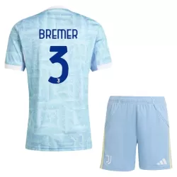 Maillot Juventus Bremer 3 Enfant Extérieur 2025-26 Maillot Juventus Bremer 3 Enfant Extérieur 2025-26