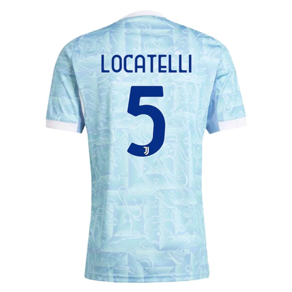 Maillot Juventus Locatelli 5 Enfant Extérieur 2025-26