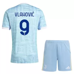 Maillot Juventus Vlahovic 9 Enfant Extérieur 2025-26 Maillot Juventus Vlahovic 9 Enfant Extérieur 2025-26
