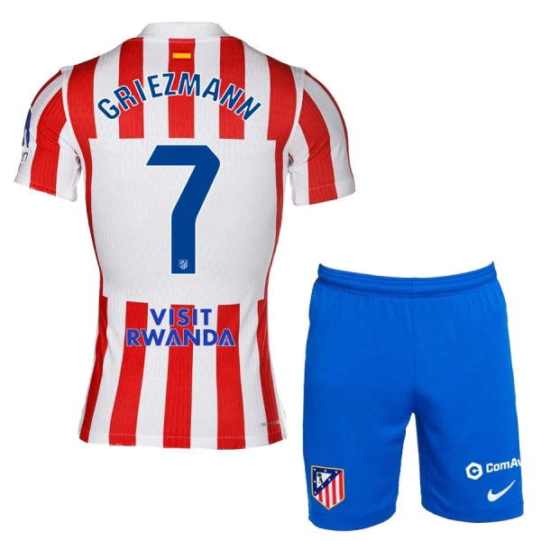 Maillot Atlético Madrid Griezmann 7 Enfant Domicile 2025-26 Maillot Atlético Madrid Griezmann 7 Enfant Domicile 2025-26