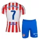 Maillot Atlético Madrid Griezmann 7 Enfant Domicile 2025-26 Maillot Atlético Madrid Griezmann 7 Enfant Domicile 2025-26
