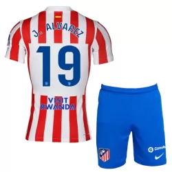 Maillot Atlético Madrid J. Alvarez 19 Enfant Domicile 2025-26 Maillot Atlético Madrid J. Alvarez 19 Enfant Domicile 2025-26