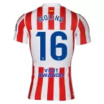 Maillot Atlético Madrid Molina 16 Homme Domicile 2025-26