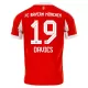 Maillot FC Bayern Munich Alphonso Davies 19 Homme Domicile 2025-26 Maillot FC Bayern Munich Alphonso Davies 19 Homme Domicile 2025-26