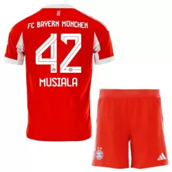 Maillot FC Bayern Munich Jamal Musiala 42 Enfant Domicile 2025-26 Maillot FC Bayern Munich Jamal Musiala 42 Enfant Domicile 2025-26