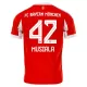 Maillot FC Bayern Munich Jamal Musiala 42 Homme Domicile 2025-26 Maillot FC Bayern Munich Jamal Musiala 42 Homme Domicile 2025-26