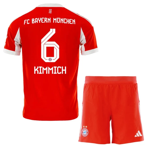 Maillot FC Bayern Munich Joshua Kimmich 6 Enfant Domicile 2025-26