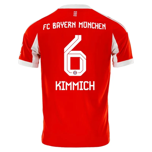 Maillot FC Bayern Munich Joshua Kimmich 6 Enfant Domicile 2025-26