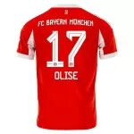 Maillot FC Bayern Munich Olise 17 Homme Domicile 2025-26