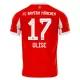 Maillot FC Bayern Munich Olise 17 Homme Domicile 2025-26 Maillot FC Bayern Munich Olise 17 Homme Domicile 2025-26