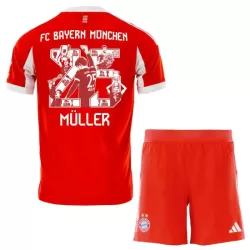 Maillot FC Bayern Munich Thomas Muller 25 Enfant Domicile 2025-26 Maillot FC Bayern Munich Thomas Muller 25 Enfant Domicile 2025-26