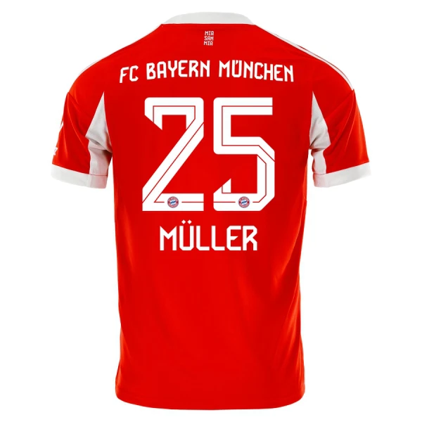 Maillot FC Bayern Munich Thomas Muller 25 Enfant Domicile 2025-26