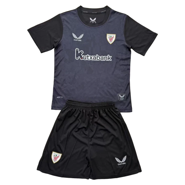 Maillot Gardien Athletic Bilbao Enfant 2025-26 Noire Maillot Gardien Athletic Bilbao Enfant 2025-26 Noire