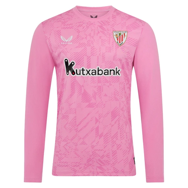 Maillot Gardien Athletic Bilbao Homme 2025-26 Rose Manches Longues Maillot Gardien Athletic Bilbao Homme 2025-26 Rose Manches Longues