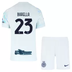 Maillot Inter Milan Barella 23 Enfant Extérieur 2025-26 Maillot Inter Milan Barella 23 Enfant Extérieur 2025-26