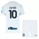 Maillot Inter Milan Lautaro Martinez 10 Enfant Extérieur 2025-26 Maillot Inter Milan Lautaro Martinez 10 Enfant Extérieur 2025-26