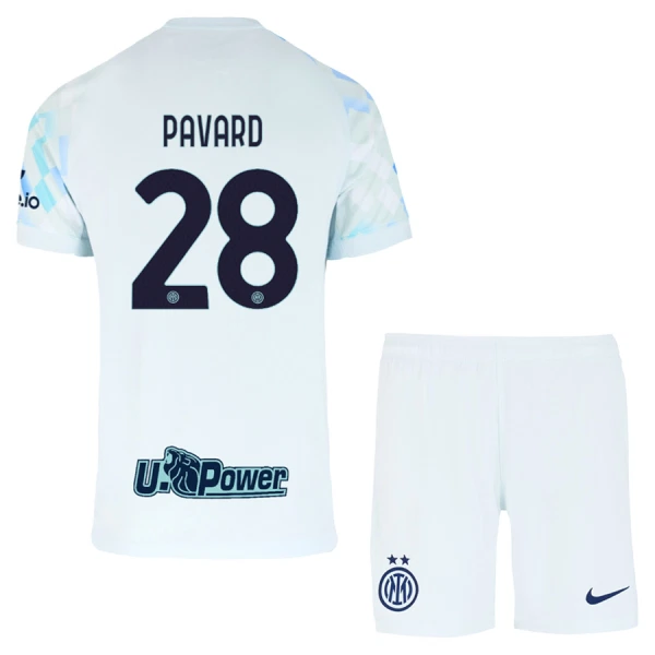 Maillot Inter Milan Pavard 28 Enfant Extérieur 2025-26 Maillot Inter Milan Pavard 28 Enfant Extérieur 2025-26
