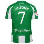 Maillot Real Betis Antony 7 Homme Domicile 2025-26
