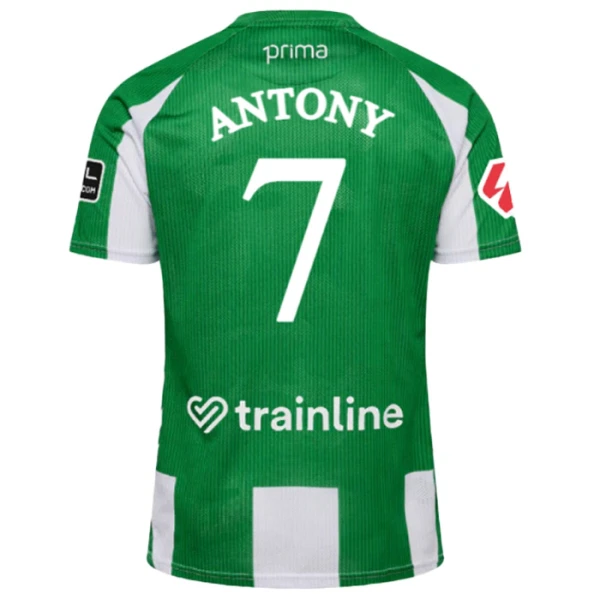 Maillot Real Betis Antony 7 Homme Domicile 2025-26 Maillot Real Betis Antony 7 Homme Domicile 2025-26