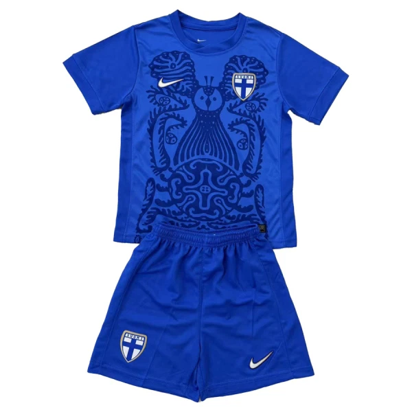 Maillot Finlande Enfant Domicile 2025
