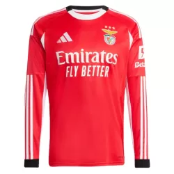 Maillot Manches Longues Benfica Lisbonne Homme Domicile 2025-26 Maillot Manches Longues Benfica Lisbonne Homme Domicile 2025-26